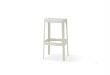 hvid barstol 76 cm - Cane-line cut stol  